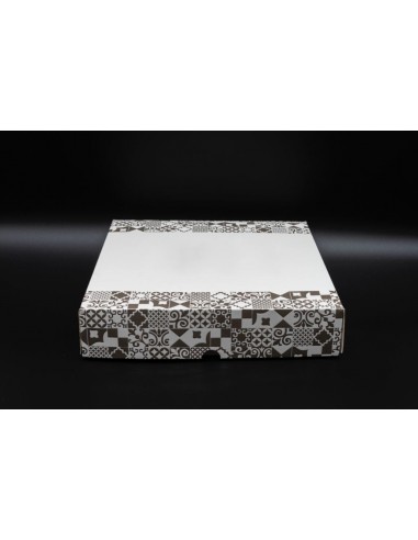 Scatola Francese Bassa con disegno a...