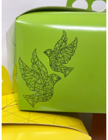 Scatola porta colomba intreccio...